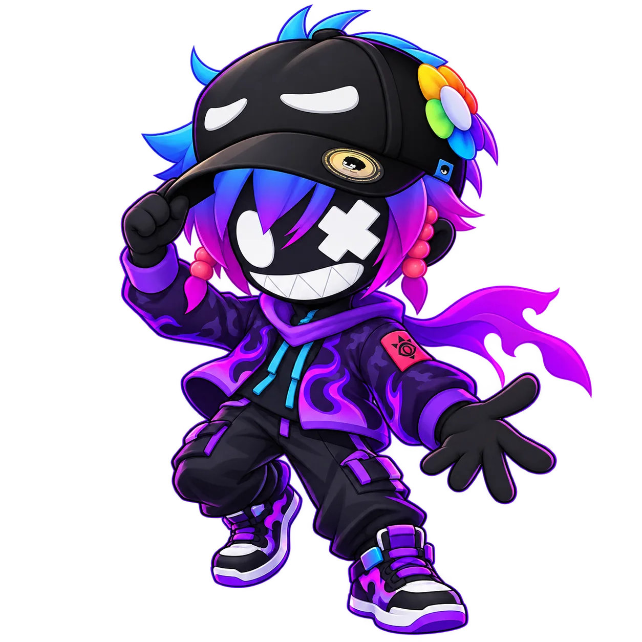 Flister, full-body artwork